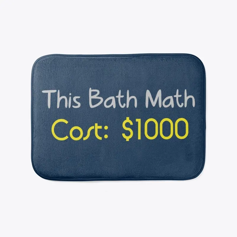 1000 USD Bath Mat